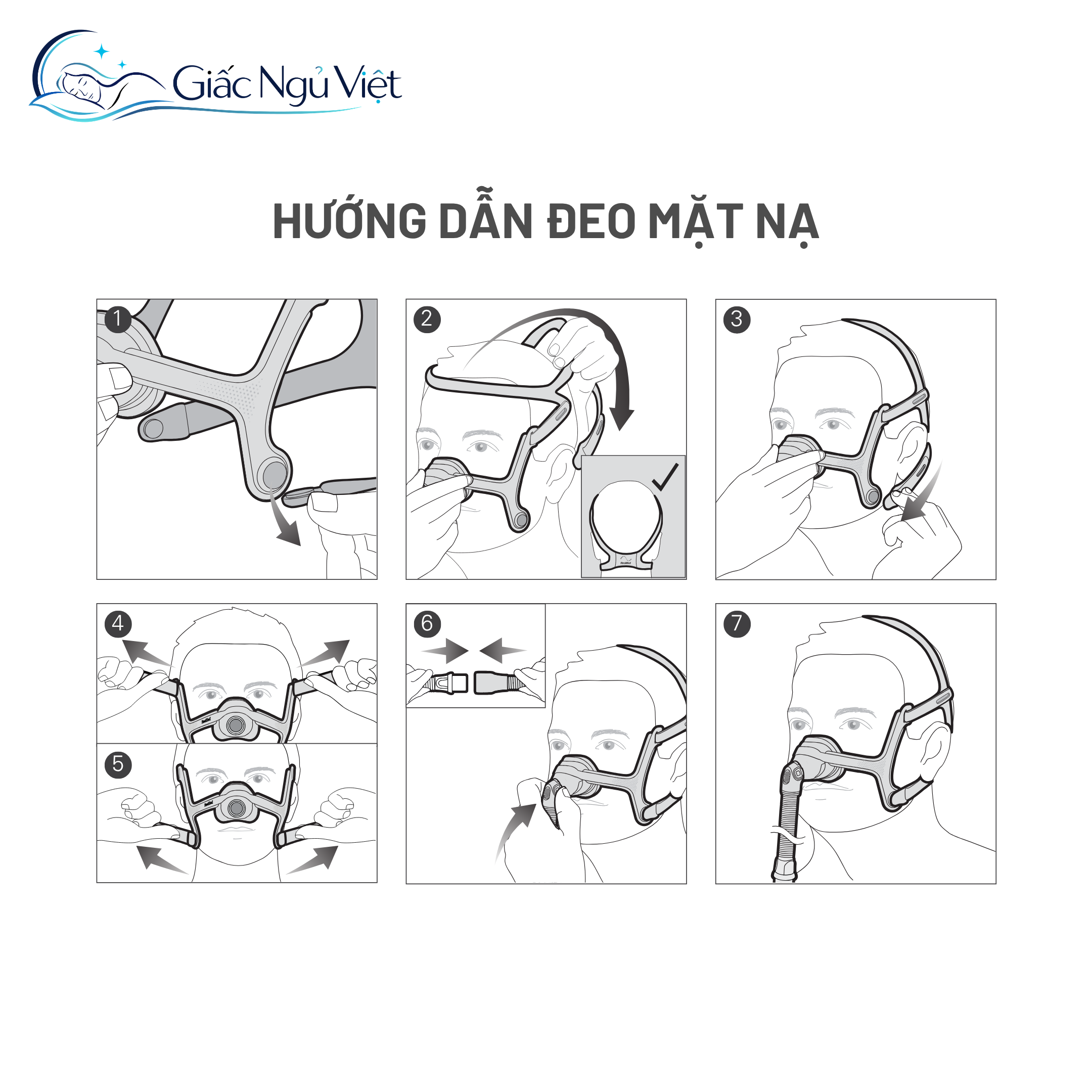Mặt Nạ Thở ResMed AirFit N20 (Nasal Mask) (5)