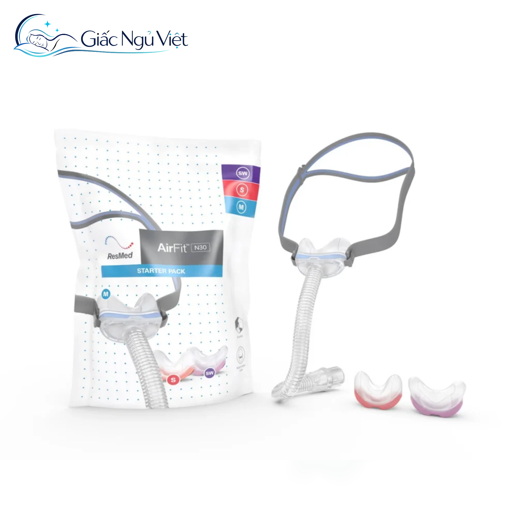 Mặt Nạ Thở ResMed AirFit N30 (Nasal Mask) (3)