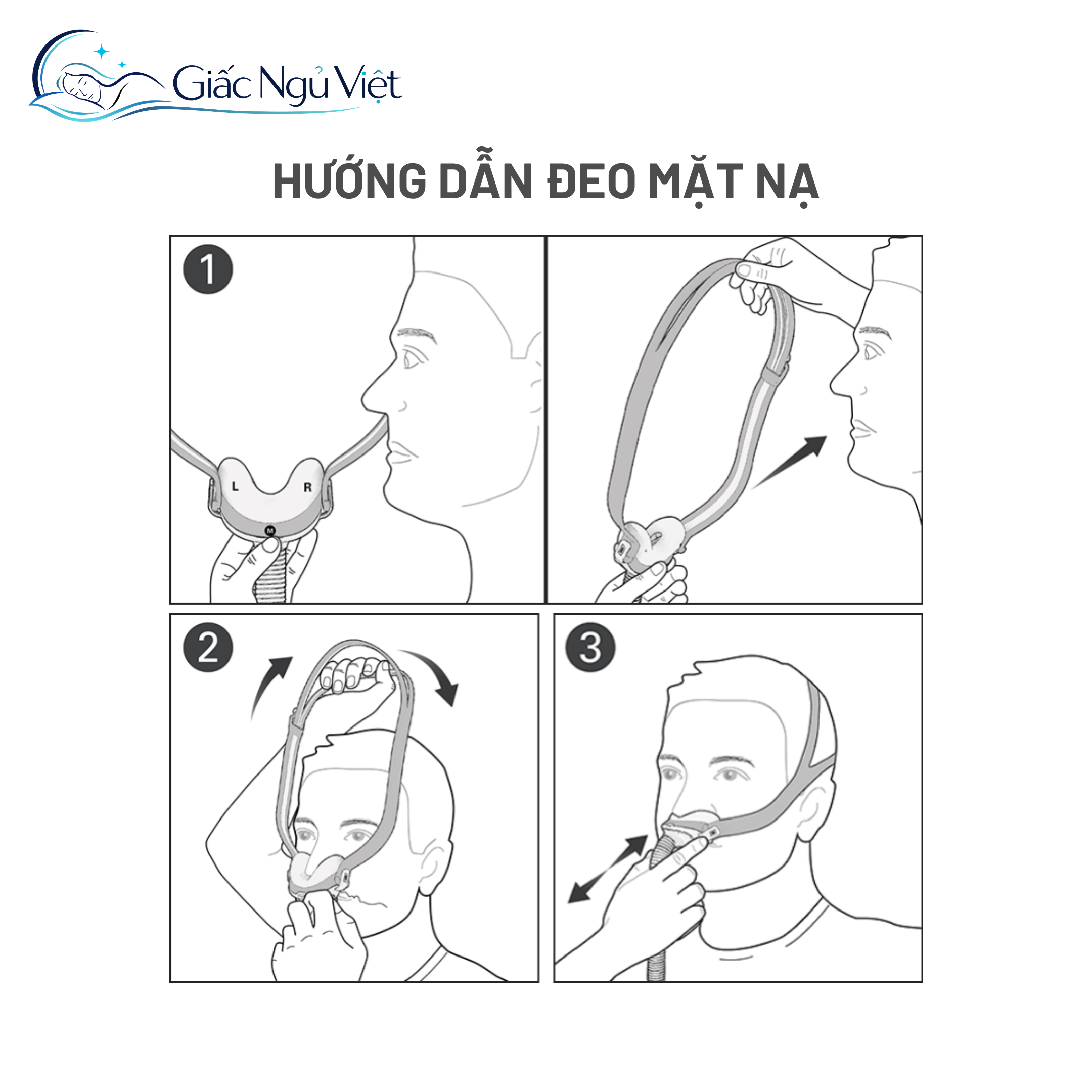 Mặt Nạ Thở ResMed AirFit N30 (Nasal Mask) (5)