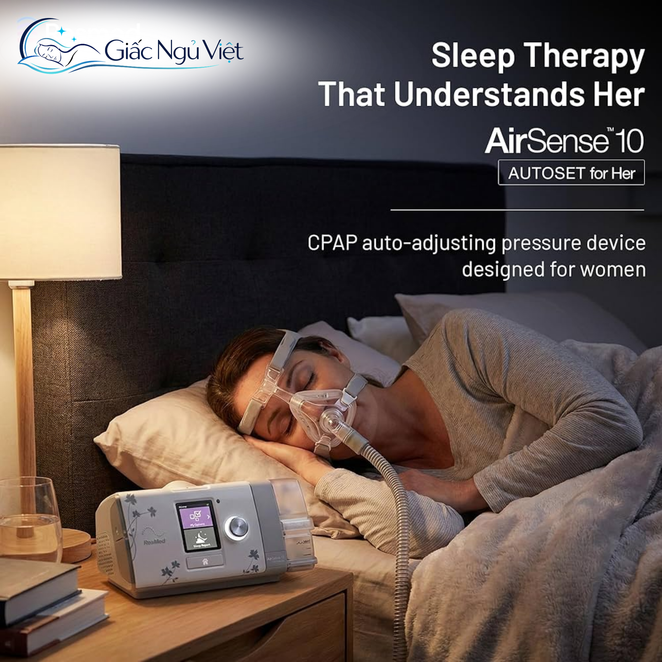 Máy Trợ Thở ResMed AirSense™ 10 AutoSet for Her (7)