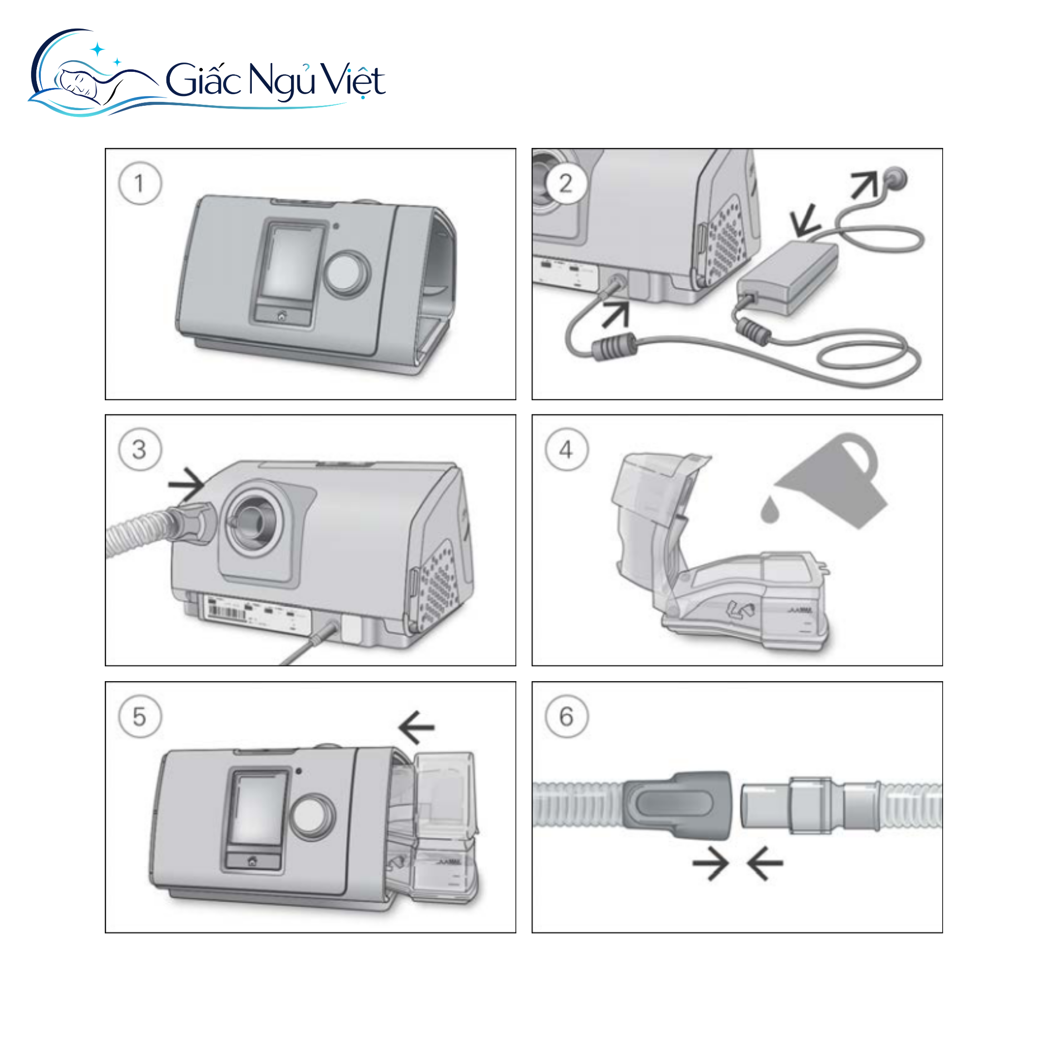 Máy trợ thở ResMed AirStart 10 APAP (6)